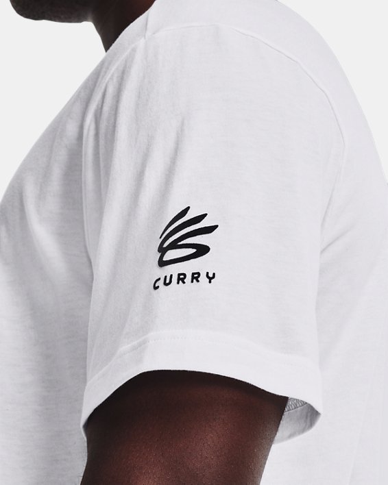 CURRY RED ENVELOPE SS TEE in White image number 5